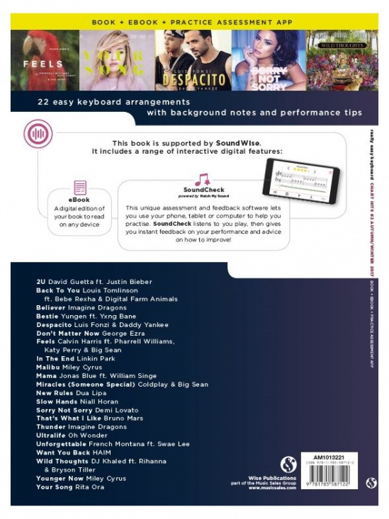 Really Easy Keyboard Chart Hits No 2