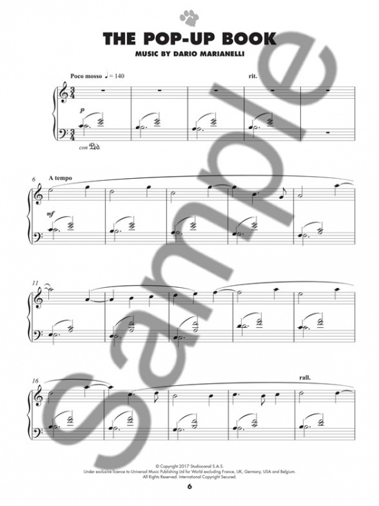 Paddington 2 For Piano Solo