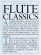 Library of Flute Classics Library of Flute Classics