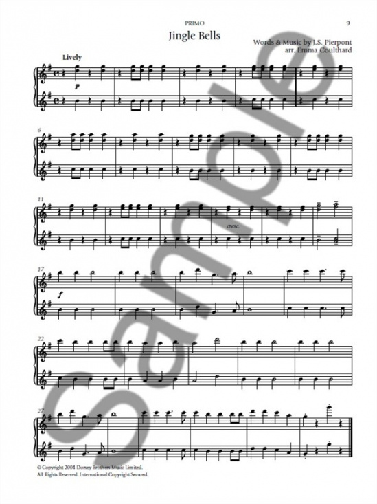 The Best Christmas Piano Duet Book Ever!