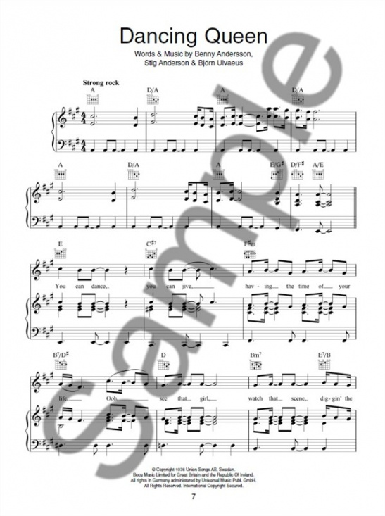 ABBA Gold Greatest Hits Singalong PVG