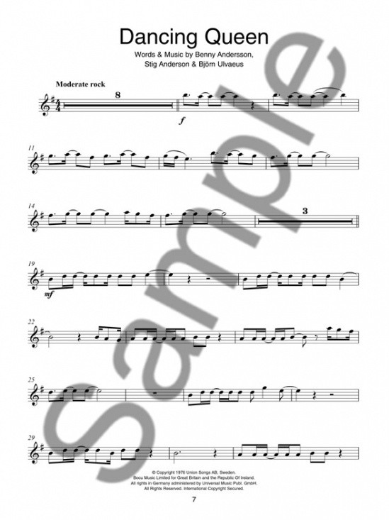 ABBA: Gold Greatest Hits altsaxofon