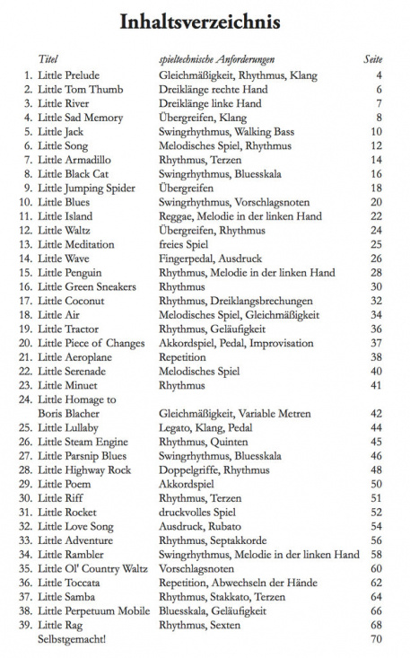 Mayr: Little by little