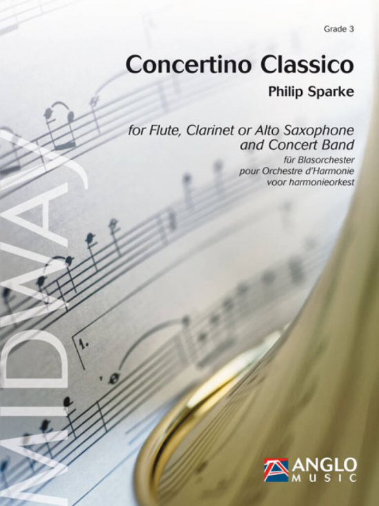 Philip Sparke: Concertino Classico Stämmor+Partitur