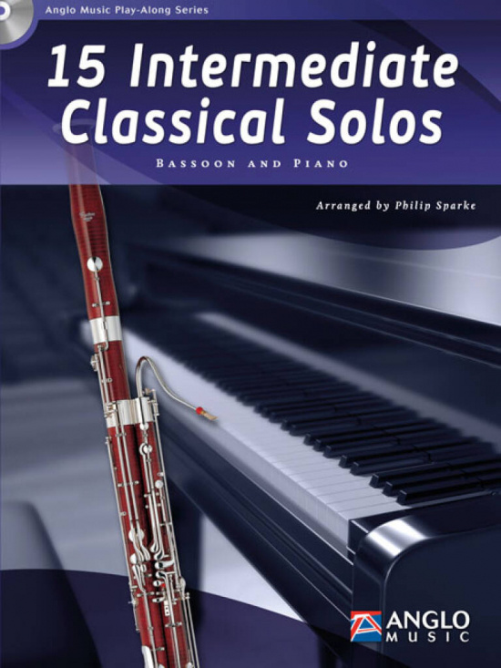 15 Intermediate Classical Solos bassoon and piano