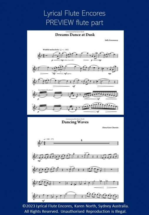 Lyrical Flute Encores flöjt och piano