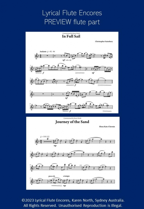 Lyrical Flute Encores flöjt och piano