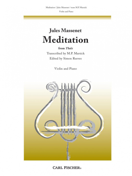 Massenet: Meditation from Thais violin och piano