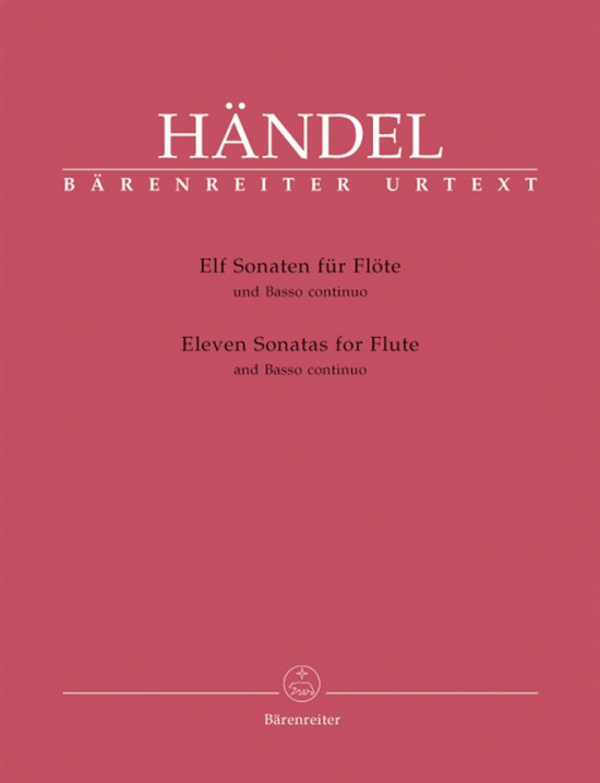 Händel: Elf Sonaten für Flöte und Basso Continuo
