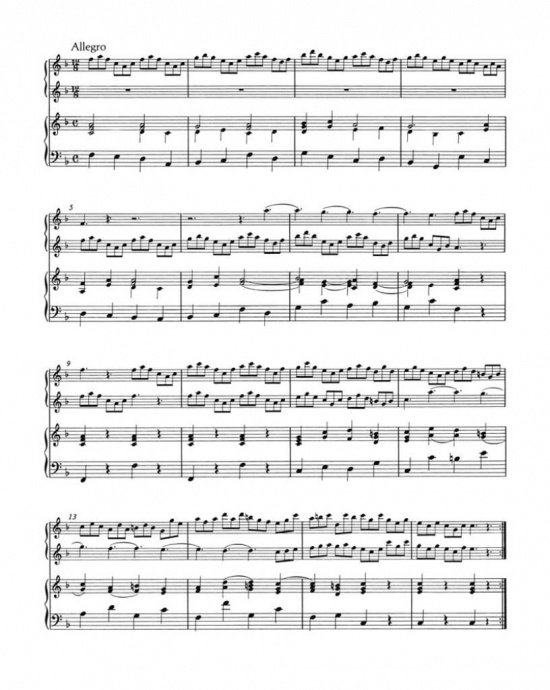 Händel: Triosonate für zwei Altblockflöten und Basso Continuo