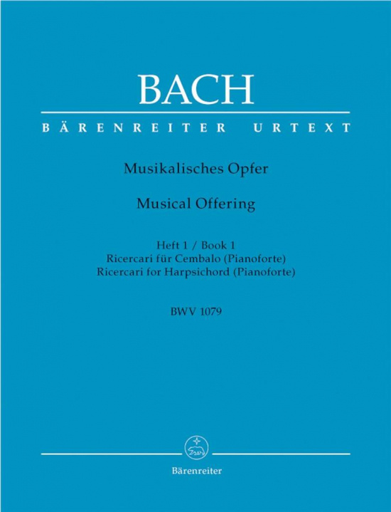 Bach: Musikalisches Opfer Heft 1 BWV 1079