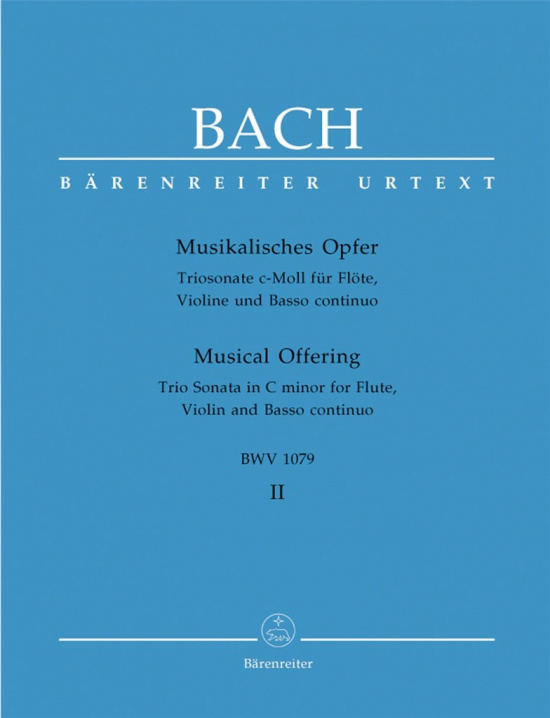 Bach: Musikalisches Opfer Heft 2 BWV 1079