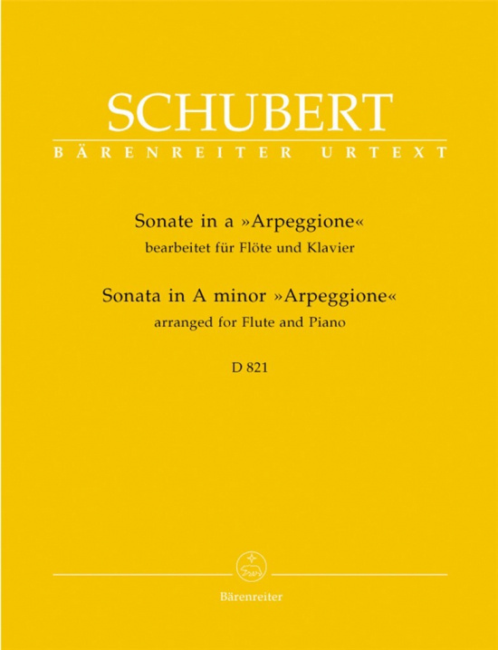 Schubert: Sonat i A-moll, Arpeggione Flöjt + piano