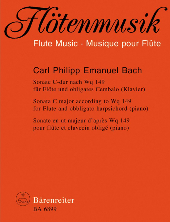 Bach CPE: Sonate C-dur /Fl+pi