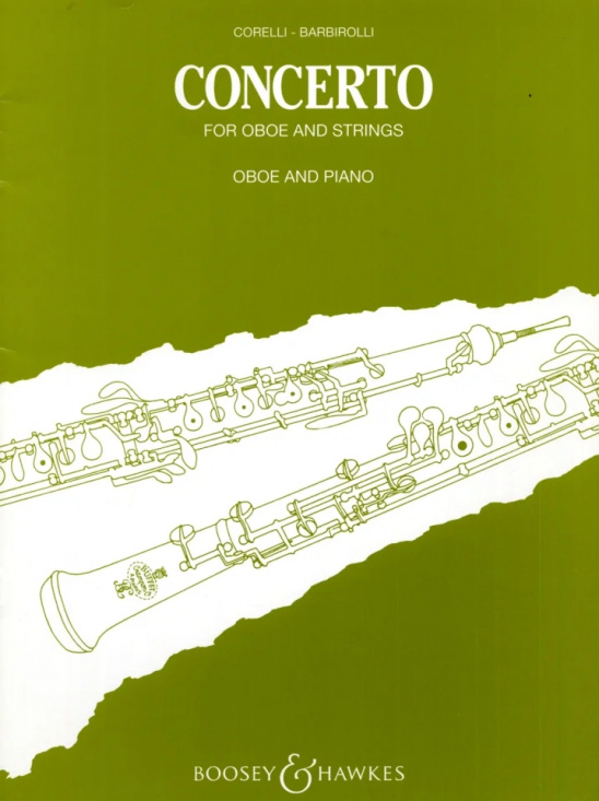 Corelli-Barbirolli: Concerto for oboe and strings (pianoutdrag)