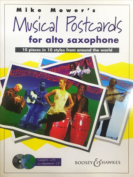 Mower: Musical Postcards för altsaxofon