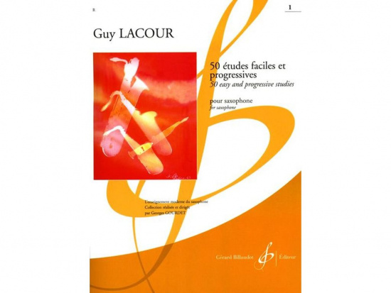 Lacour: 50 etudes 1 för saxofon
