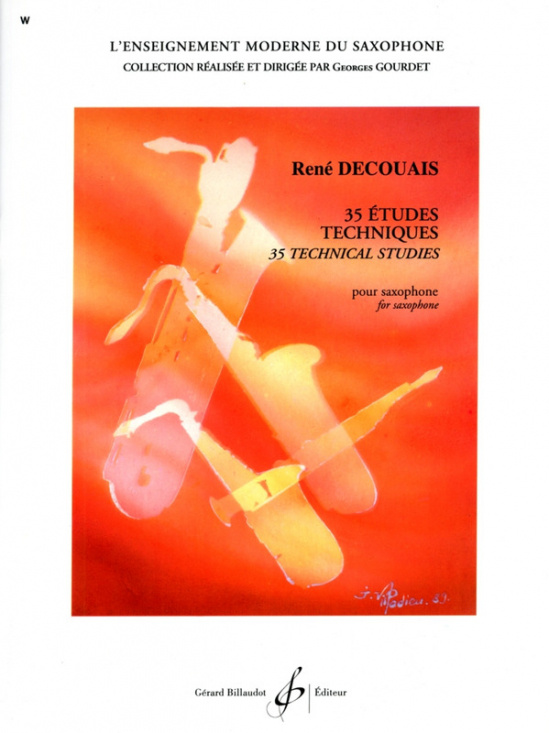 Decouais: 35 études techniques Sax