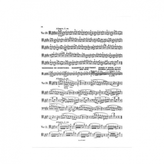 Sevcik: 40 variations opus 3 för cello