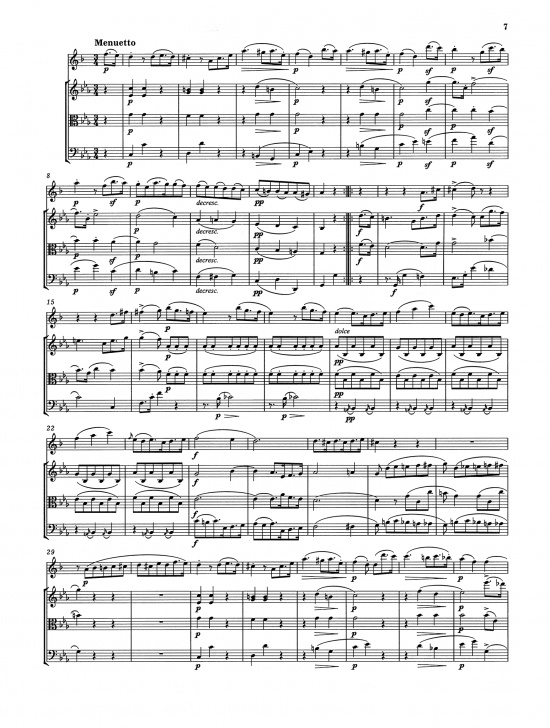 Crusell: Kvartett c-moll för klarinett, violin, viola och cello