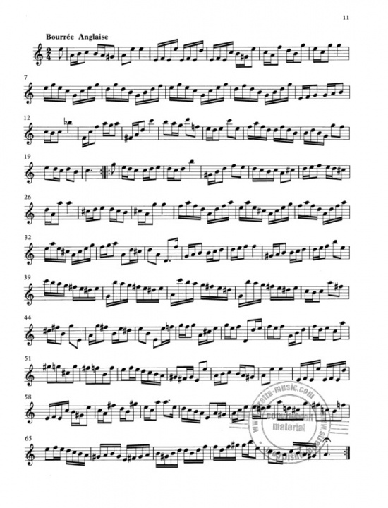 Bach: Partita a-moll för soloflöjt BWV 1013