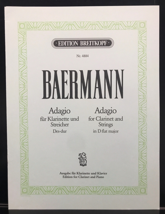 Baermann: Adagio Des-dur
