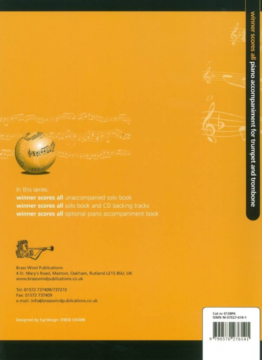 Winner Scores All Piano Acc Trumpet/Trombone