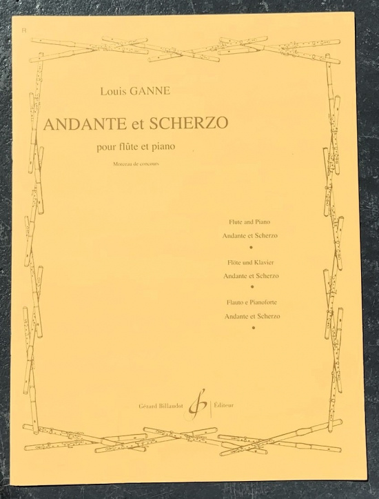 Ganne: Andante et Scherzo för flöt och piano