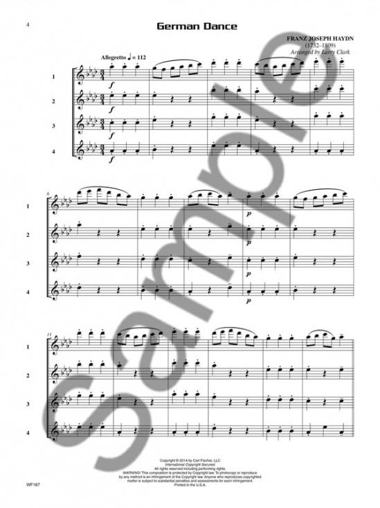 Compatible Quartets For Winds C