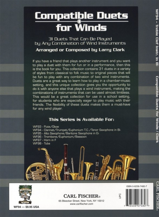 Compatible Duets For Winds Bb