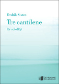 Sixten: Tre cantilene Flöjt