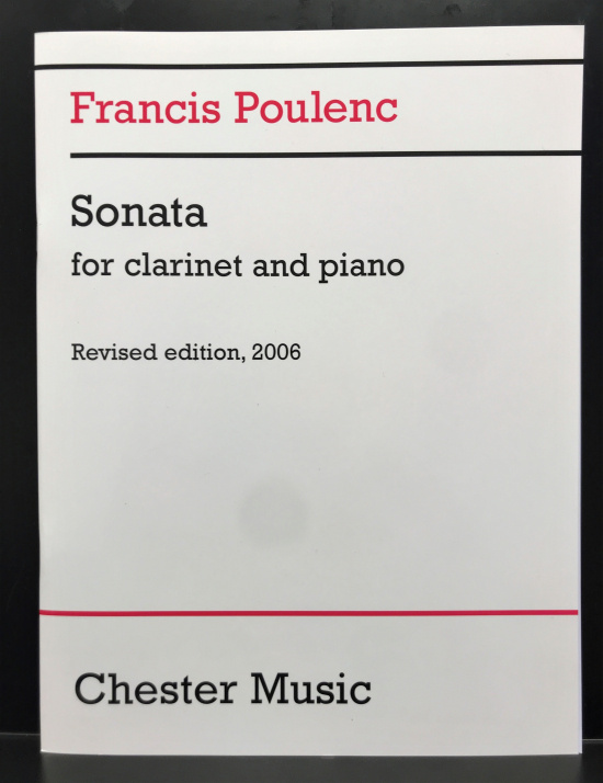 Poulenc: Sonata /Klarinett+pi
