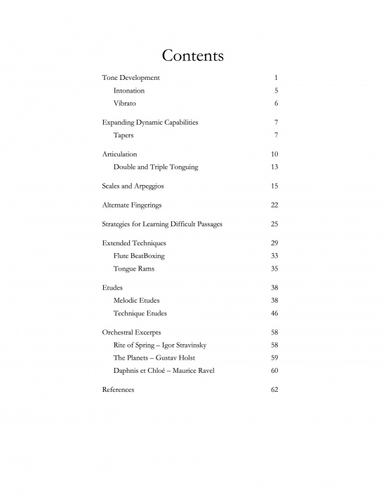 Potter: Advanced Alto Flute Method