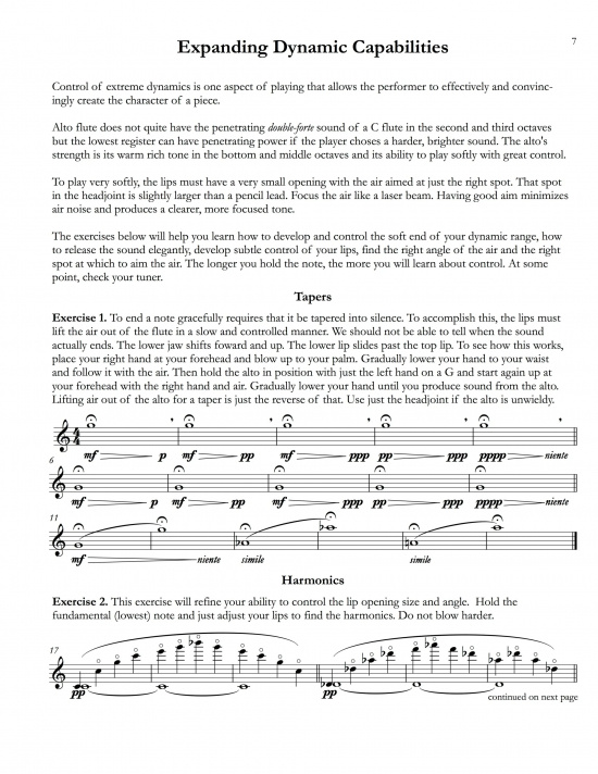 Potter: Advanced Alto Flute Method