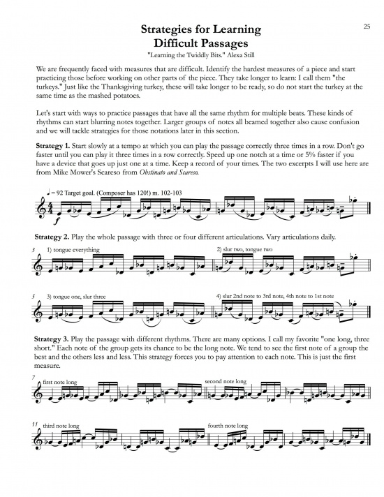 Potter: Advanced Alto Flute Method