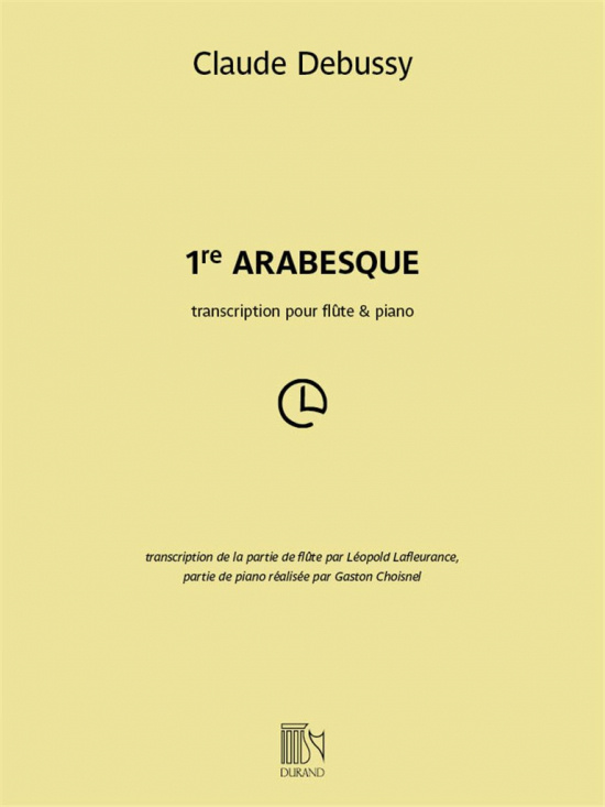 Debussy: Arabesque nr 1 E-dur för flöjt och piano