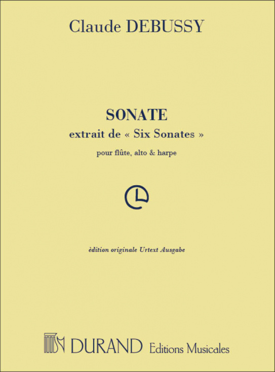 Debussy: Sonate extrait de Six Sonates /Fl  Va  Hp