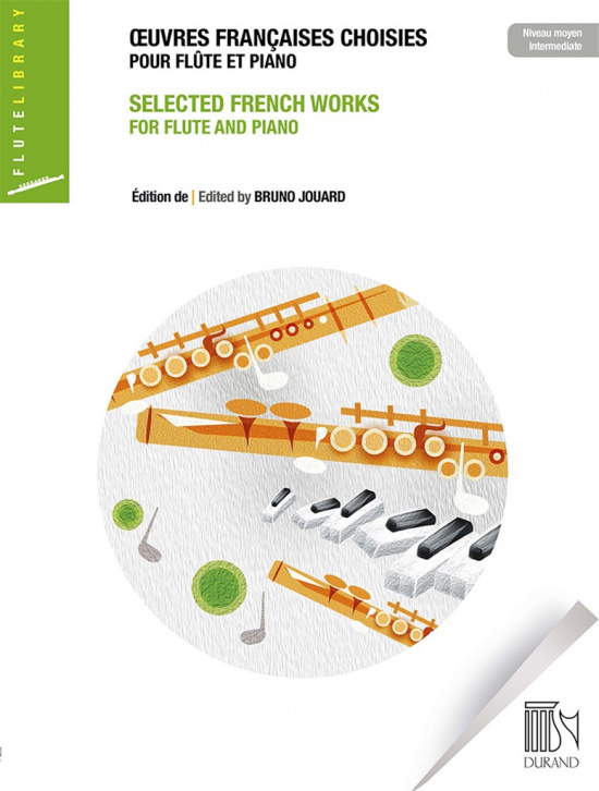 Oeuvres françaises choisies pour flûte et piano