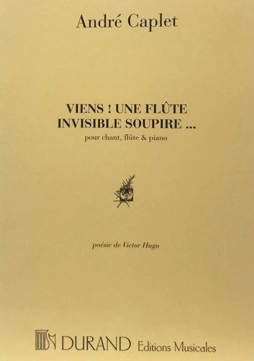 Caplet: Viens! Une flute invisible soupire Så Fl Pi
