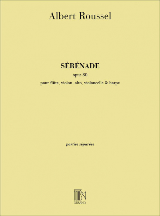 Roussel: Serenade op. 30 /Stämsats
