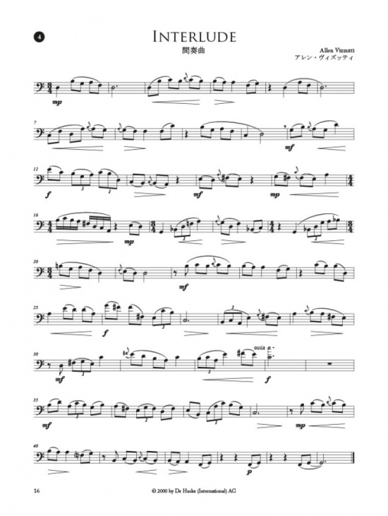 Melodic Studies for Trombon