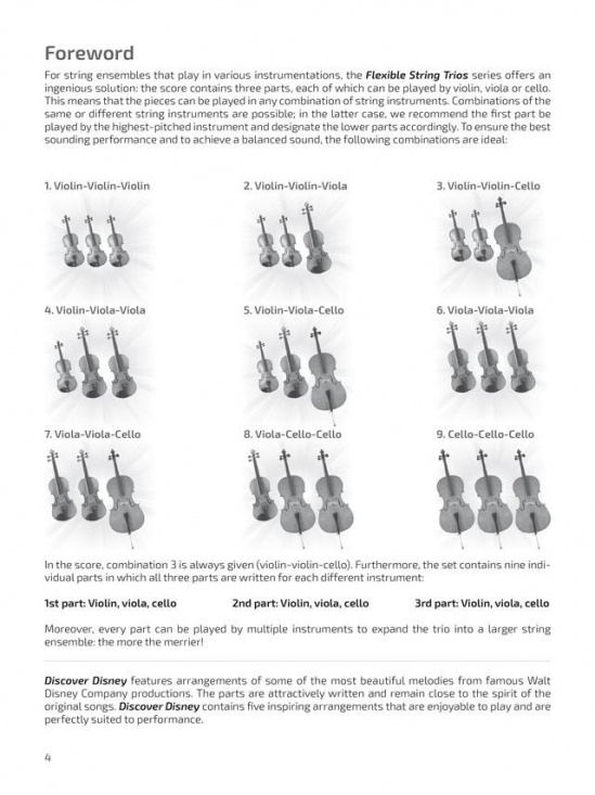 Discover Disney Stråktrio