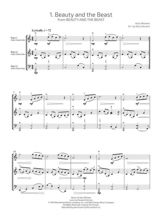 Discover Disney Stråktrio