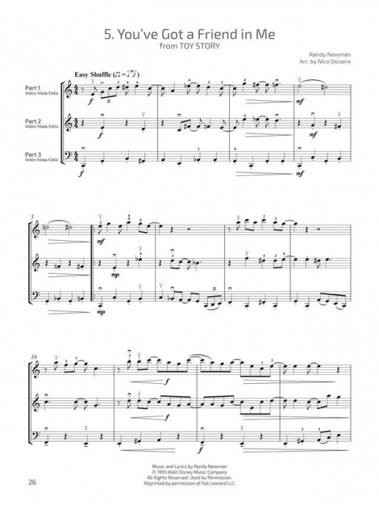 Discover Disney Stråktrio