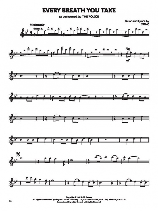 Best of Pop 15 låtar för flöjt m ljudspår för playalong