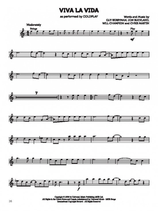 Best of Pop 15 låtar för altsax m ljudspår för playalong