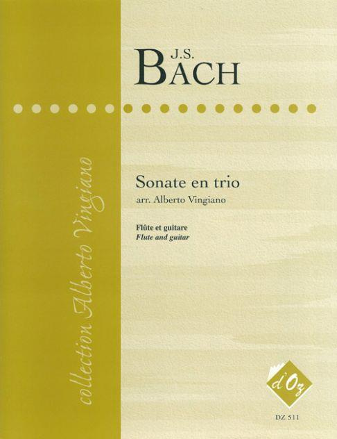 Bach: Sonate en trio för flöjt och gitarr