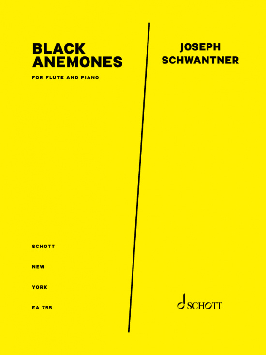 Schwantner: Black Anemones för flöjt och piano