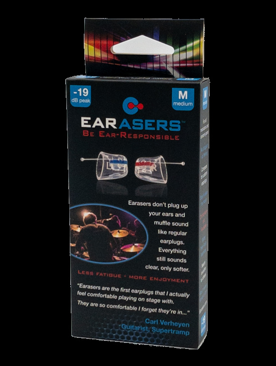 Hörselskydd EARasers Musicians Plug 19 dB
