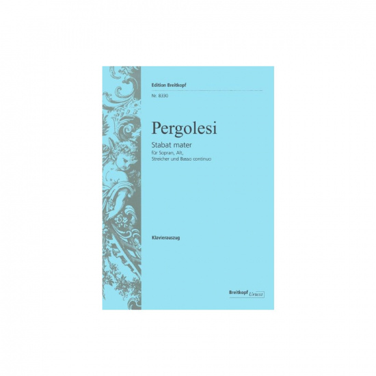 Pergolesi: Stabat Mater klaverutdrag